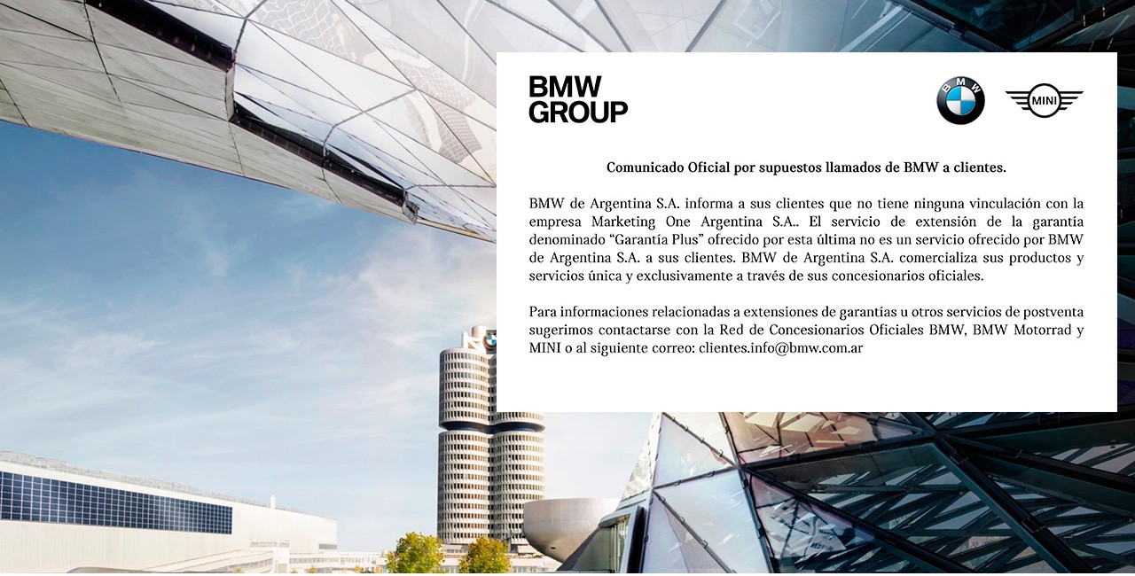 Aviso Importante MINI Argentina